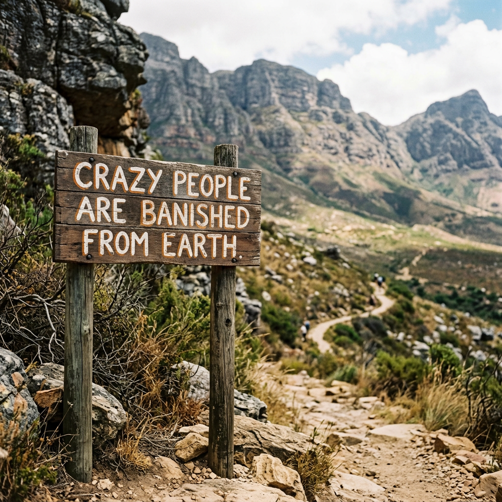 I Am Letting The Crazies Go Far Away