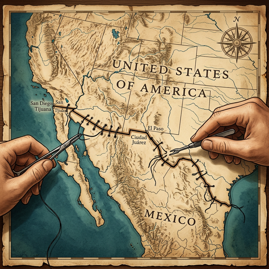 I am Removing the Sutures in my Homeland